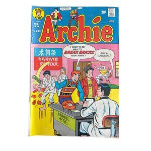 Archie Comics #232 February 1974 Comic Issue Vintage Retro Bagged Boarded